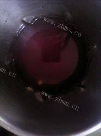 美味早餐紫薯豆浆做法图解4)