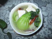 「首发」青菜豆腐汤