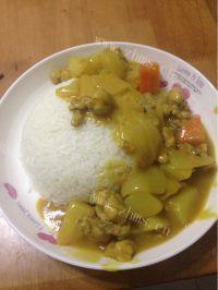 妈妈做的咖喱饭