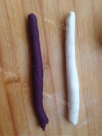 自制紫薯芋圆做法图解3)