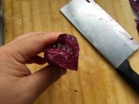 珍馐美味的紫薯银耳羹做法图解5)