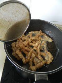 家常菜糖醋肉做法图解9)