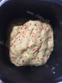 自制胡萝卜馒头做法图解4)