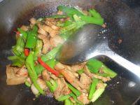 家常菜辣炒五花肉