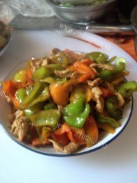 家常菜辣椒炒肉