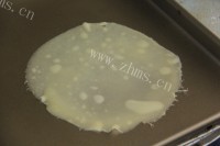 自制芒果千层蛋糕做法图解15)