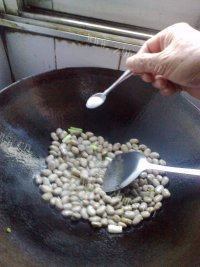 炒蚕豆自制
