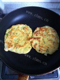 自己做的土豆丝蛋饼