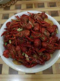 美味的红烧小龙虾