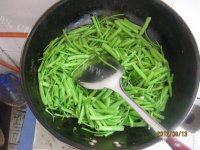家常菜清炒空心菜梗做法图解6)