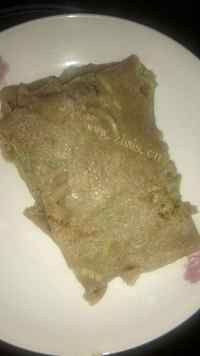 好吃的小瓜面糊饼#多效护理做法图解8)