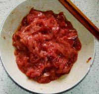 家常菜京酱肉丝做法图解5)
