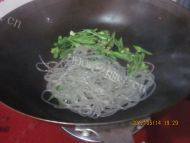 家常芸豆丝炒粉条做法图解7)