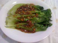 鲜香可口蒜蓉生菜做法图解6)