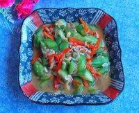 家常菜虾皮炒丝瓜