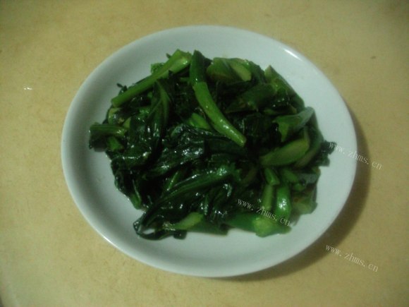 清炒芥兰菜