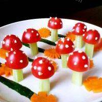 可爱的小蘑菇沙拉的做法图解六