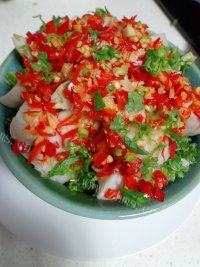 特色美食剁椒蒸芋头做法图解7)