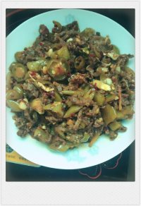 家常菜泡椒牛肉