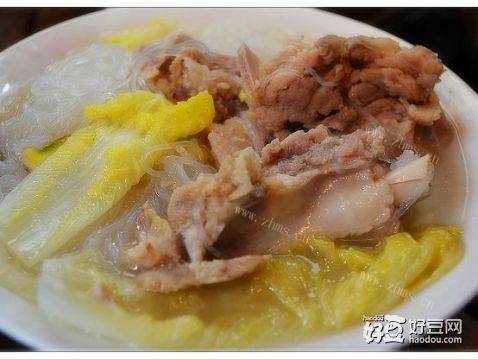 娃娃菜排骨汤