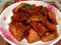 家常菜糖醋脆皮豆腐
