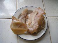 家常菜凉拌肉皮做法图解1)