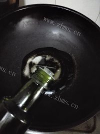 清爽白蘑菇扒油菜做法图解9)