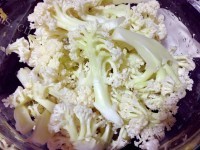 家常菜清炒花菜做法图解1)