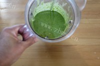 自制菠菜鸡蛋饼做法图解4)