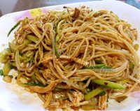鲜香麻辣鸡丝凉面做法图解12)