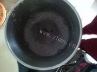 美味早餐黑米豆浆做法图解5)