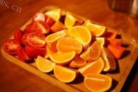 瘦身胡萝卜小番茄柳橙汁的做法图解一