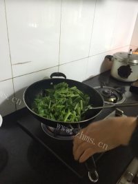 家常菜炒菜心做法图解3)