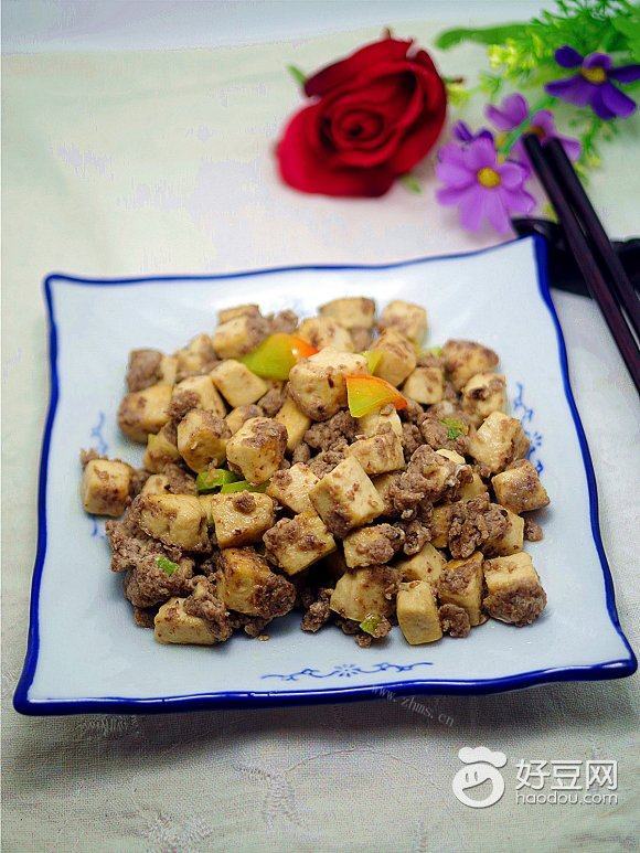 虾酱鸡蛋炒豆腐