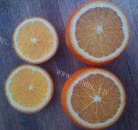 十分诱人的盐蒸橙子的做法图解二