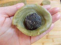 香脆的抹茶酥做法图解16)