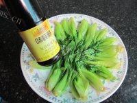 家常菜蚝油青菜做法图解4)