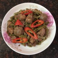 贡菜排骨做法图解6)