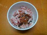 家常菜茄子炒肉片做法图解6)