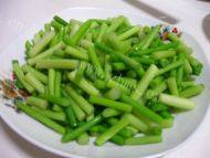 清香蒜苗肉丝做法图解4)