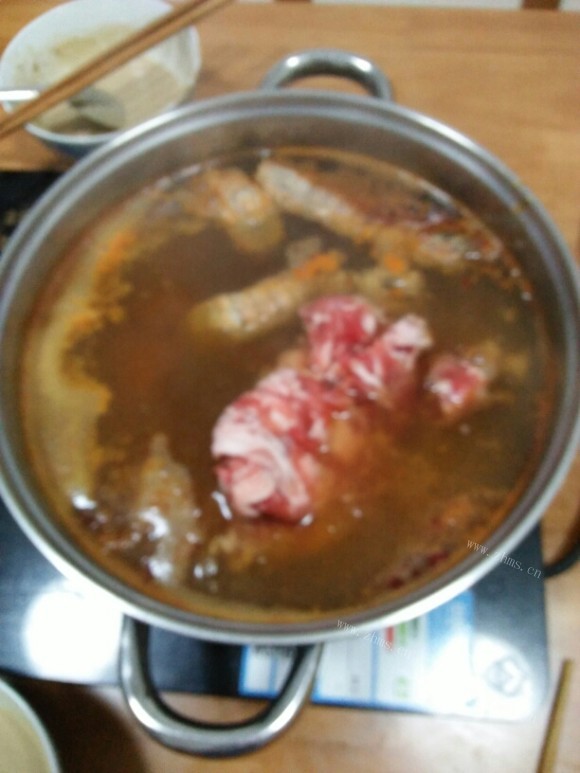 香气浓郁的涮羊肉