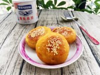 奶香红薯饼#妙搭新食做法图解9)
