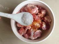 美味面包机版排骨饭做法图解4)