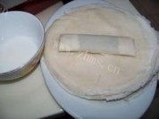 美味的地菜春卷做法图解14)