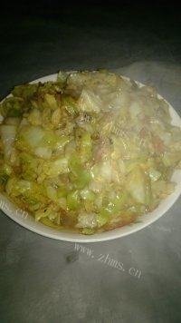 炒橄榄菜做法图解11)