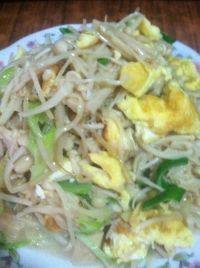 家常菜金针菇炒蛋