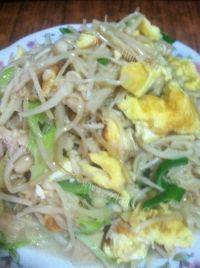 家常菜金针菇炒蛋
