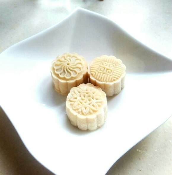 诱人的冰皮月饼