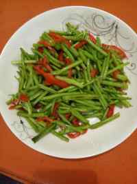 家常菜清炒茼蒿