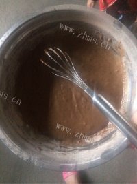 自制平底锅蛋糕做法图解3)